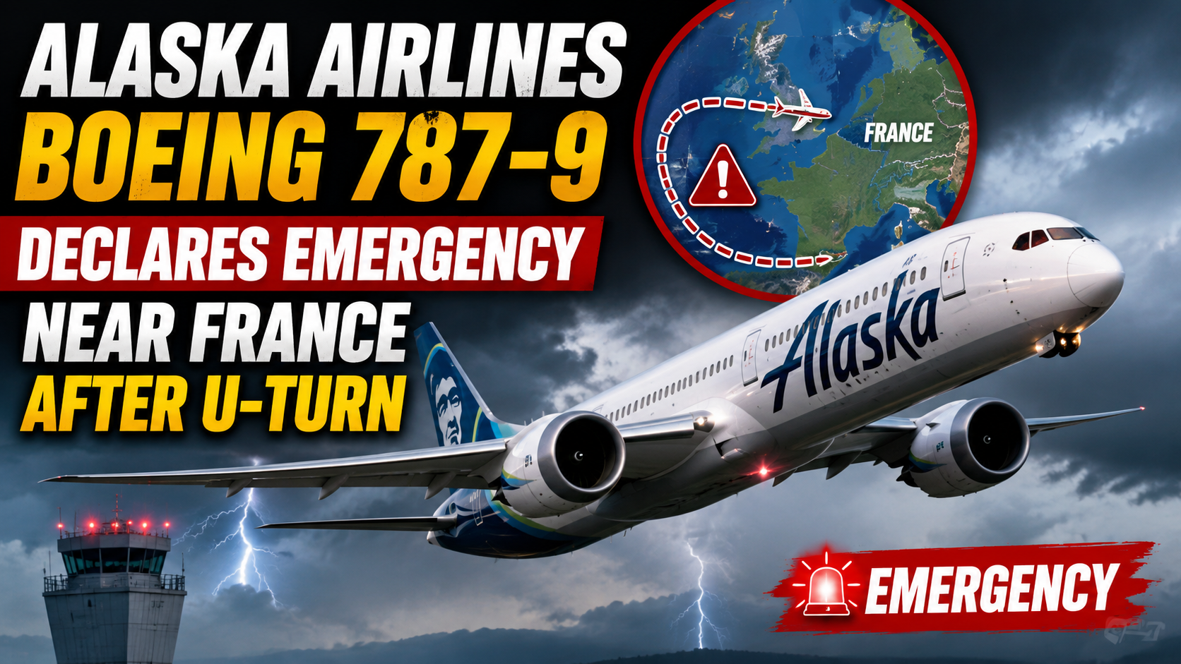 Alaska Airlines Boeing 787-9 Emergency