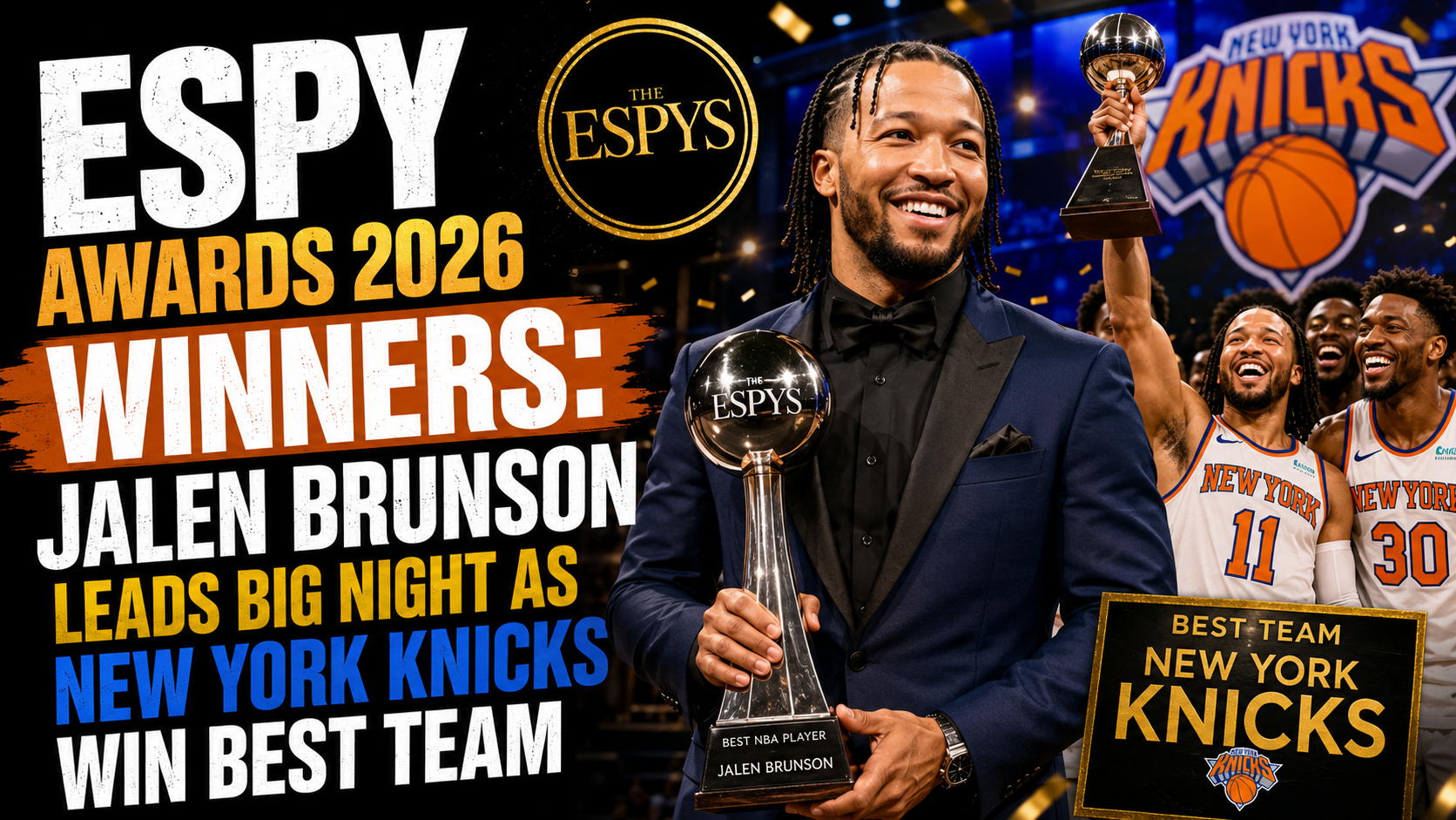 ESPY Awards 2026 Winners