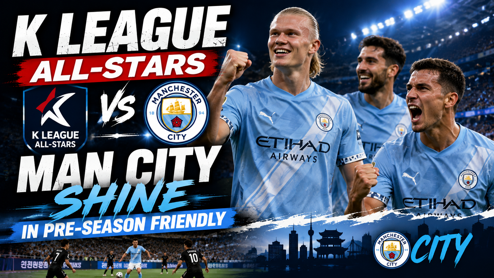 k league all-stars vs man city